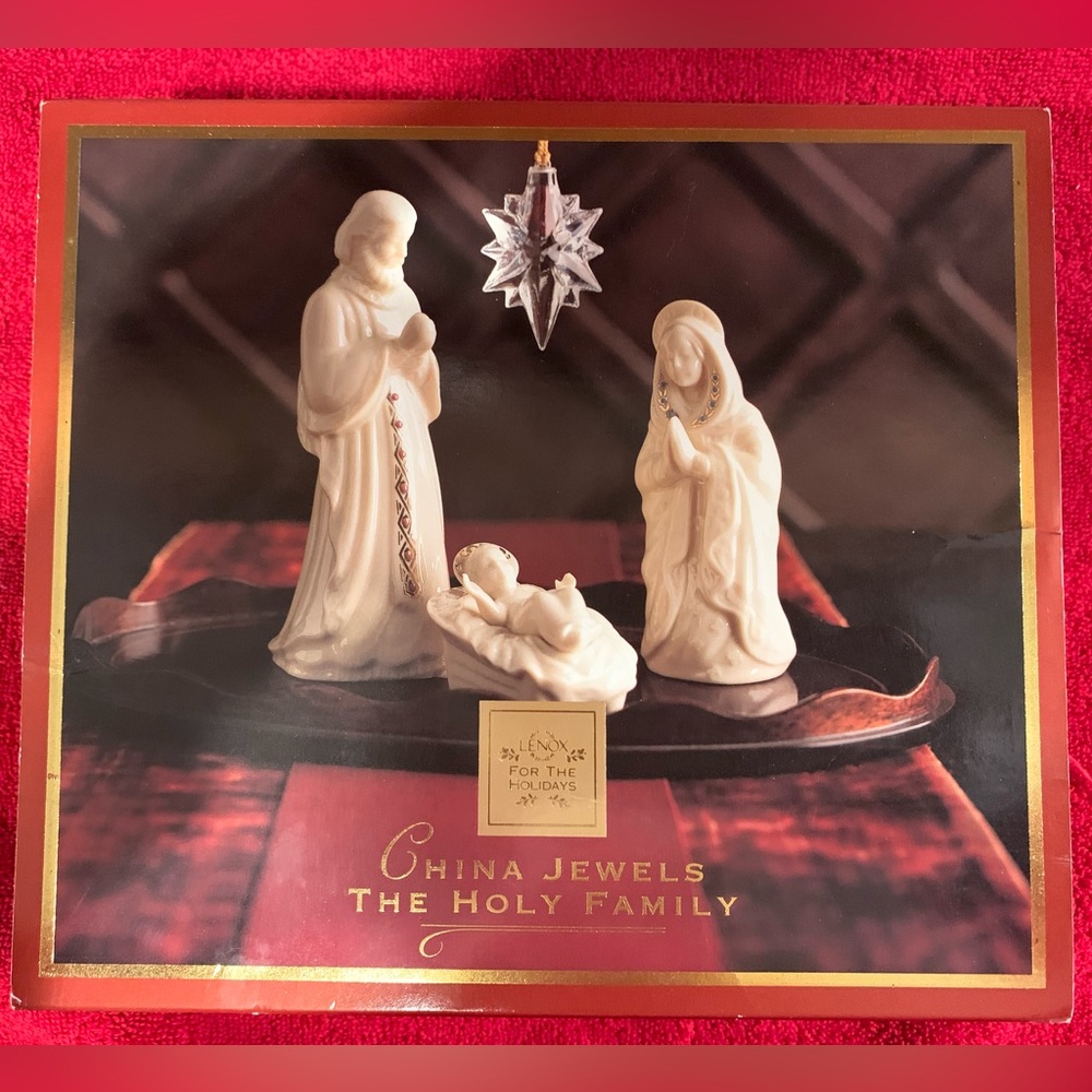 NWT Lenox China Jewels The Holy Family